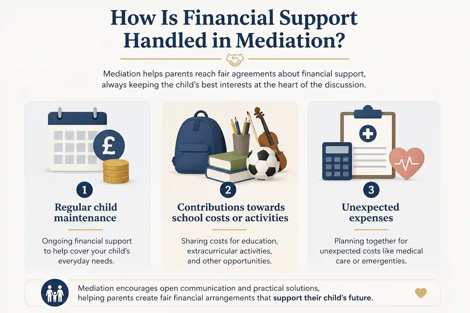 How Is Financial Support Handled in Mediation Salisbury